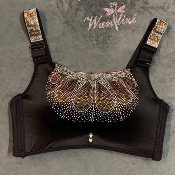 wanlizi new wide shoulder strap underwear female peacock diamond figure tube push up breast holding beauty back bra, Red;black
wanlizi new wide shoulder strap underwear female peacock diamond figure tube push up breast holding beauty back bra, Red;black