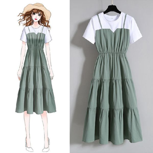 casual dresses dress women clothes big size women's fashion suspender fake two long skirts summer fat sister slim waist short s fbx1, Black;gray
casual dresses dress women clothes big size women's fashion suspender fake two long skirts summer fat sister slim waist short s fbx1, Black;gray