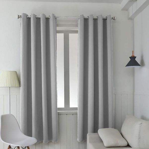 curtain & drapes nordic style solid color high blackout curtains with shade cloth insulated fabric for home living room window decoration
curtain & drapes nordic style solid color high blackout curtains with shade cloth insulated fabric for home living room window decoration