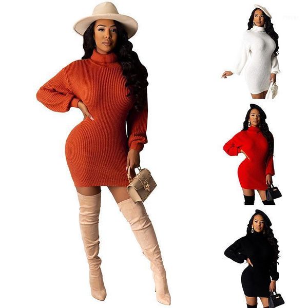 winter slim solid color high neck wide shoulders tight-fitting explosive knitted sweater dress thick casual lantern sleeves women's swe, White;black
winter slim solid color high neck wide shoulders tight-fitting explosive knitted sweater dress thick casual lantern sleeves women's swe, White;black
