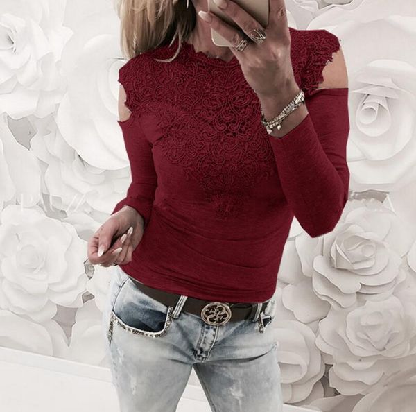 sweet lace t-shirt off the shoulder pink slim fit tees ladies o-neck autumn casual elegant t-shirts women clothes, White
sweet lace t-shirt off the shoulder pink slim fit tees ladies o-neck autumn casual elegant t-shirts women clothes, White