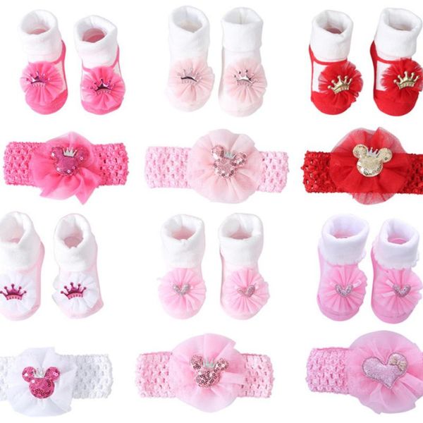 2pcs/set baby socks for girl toddler born sock + bow headband infant anti slip cotton glue birthday 0-1years, Pink;yellow
2pcs/set baby socks for girl toddler born sock + bow headband infant anti slip cotton glue birthday 0-1years, Pink;yellow