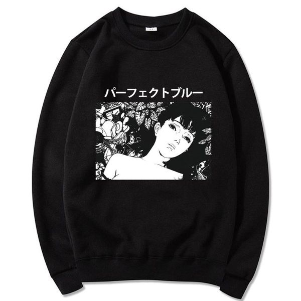 men's hoodies & sweatshirts style perfect blue junji ito anime printed fashion couple clothing tracksuit cotton unsiex high quality, Black
men's hoodies & sweatshirts style perfect blue junji ito anime printed fashion couple clothing tracksuit cotton unsiex high quality, Black