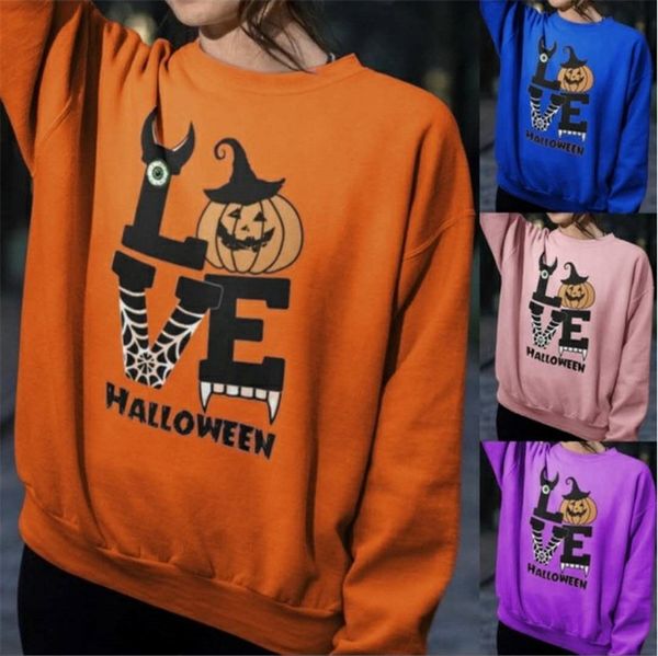 women's hoodies & sweatshirts halloween hoodie o neck long sleeve loose casual pullover skull printed clothing drop pnzm, Black
women's hoodies & sweatshirts halloween hoodie o neck long sleeve loose casual pullover skull printed clothing drop pnzm, Black