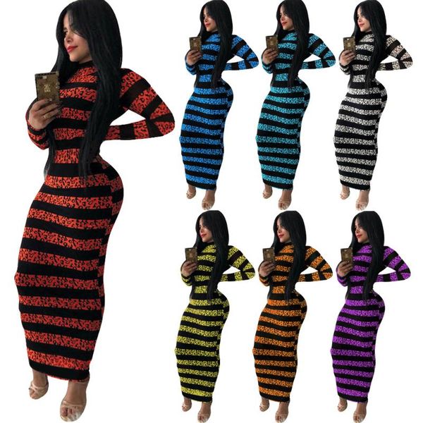 casual dresses fnoce cross-border foreign trade women's autumn and winter style striped printed dress wish long-sleeved slim, Black;gray
casual dresses fnoce cross-border foreign trade women's autumn and winter style striped printed dress wish long-sleeved slim, Black;gray