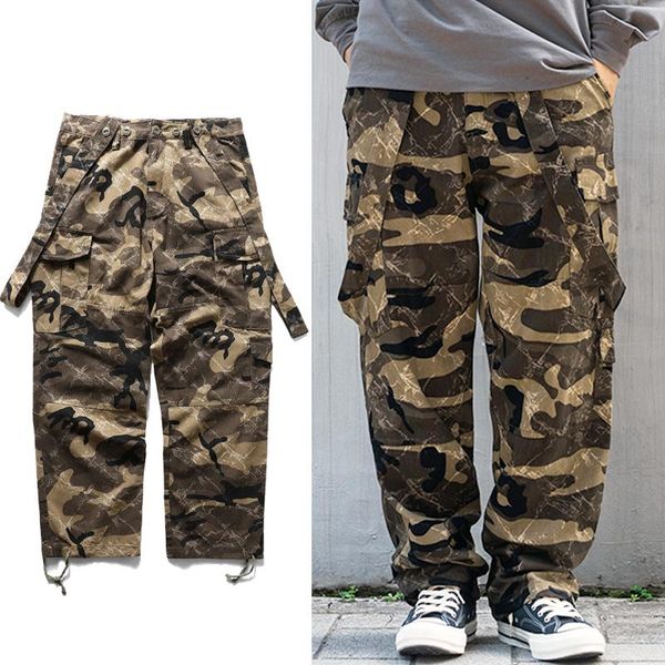 japanese retro military style overalls men's loose camouflage bib fashion casual streetwear hip hop cargo work pants, Black
japanese retro military style overalls men's loose camouflage bib fashion casual streetwear hip hop cargo work pants, Black