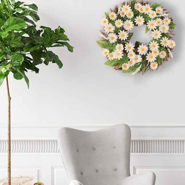 decorative flowers & wreaths sunflower wreath simulation plant shop window decoration rattan pendant christmas decorations home room
decorative flowers & wreaths sunflower wreath simulation plant shop window decoration rattan pendant christmas decorations home room