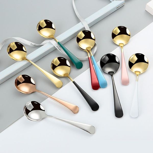 spoons 1pcs 304 stainless steel coffee spoon cute style home long handle golden dessert stirring kitchen tool coffeeware
spoons 1pcs 304 stainless steel coffee spoon cute style home long handle golden dessert stirring kitchen tool coffeeware