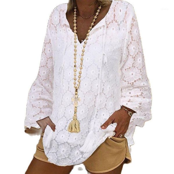 women's blouses & shirts women elegant lace insert tassel blouse 2021 autumn vintage long lantern sleeve pullovers ladies casual v-nec, White
women's blouses & shirts women elegant lace insert tassel blouse 2021 autumn vintage long lantern sleeve pullovers ladies casual v-nec, White