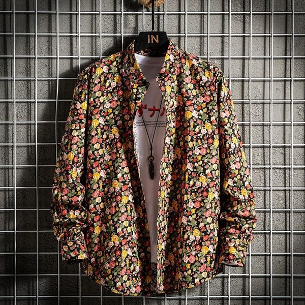 men's casual shirts autumn luxury printed men long sleeve slim dress shirt streetwear social party clothes, White;black
men's casual shirts autumn luxury printed men long sleeve slim dress shirt streetwear social party clothes, White;black