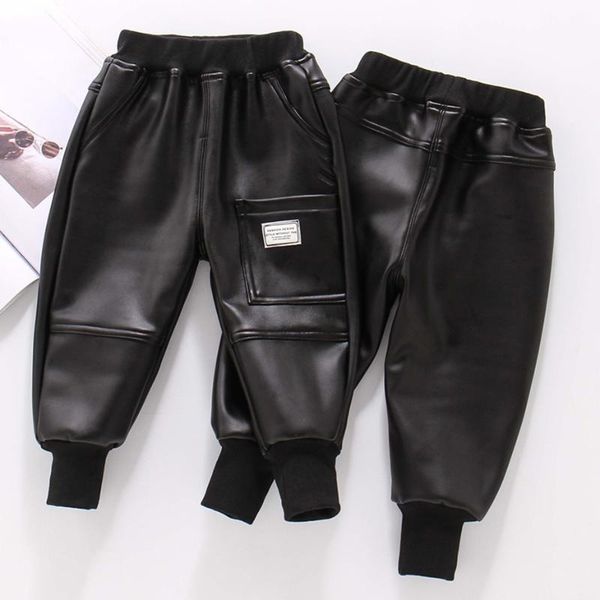 trousers pants for boys solid color boy leather pant casual style children toddler clothes, Blue
trousers pants for boys solid color boy leather pant casual style children toddler clothes, Blue