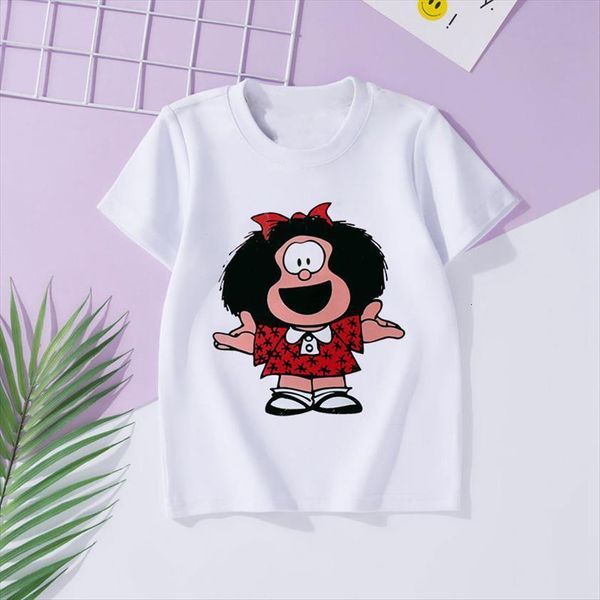 children clothing boys girls t shirt cartoon mafalda print kids clothes summer casual shortsleeved cute, Blue
children clothing boys girls t shirt cartoon mafalda print kids clothes summer casual shortsleeved cute, Blue