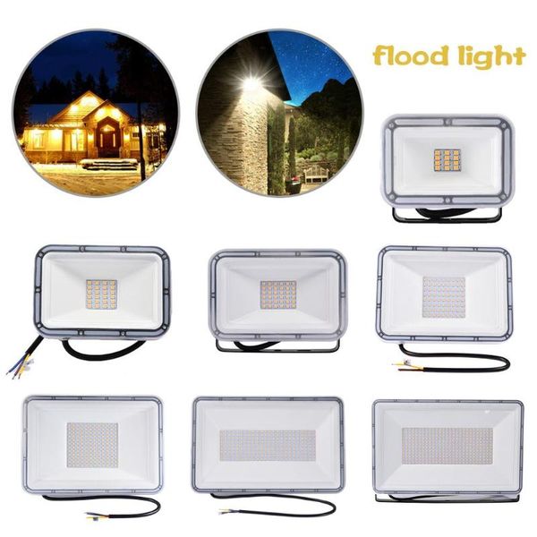 

floodlights led flood light spotlight refletor outdoor lighting wall lamp floodlight 10w 20w 30w 50w 100w 200w 300w ip65 110v/220v