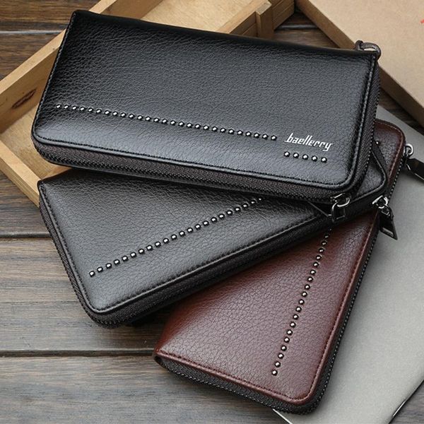 men's fashion wallet pu leather solid waterproof id holder card pack long purse wallets, Red;black
men's fashion wallet pu leather solid waterproof id holder card pack long purse wallets, Red;black
