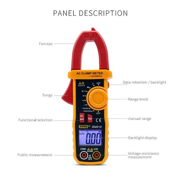 multimeters hand tool high accuracy digital display clamp meter multimeter portable electrical multifunctional measurement large capacitance
multimeters hand tool high accuracy digital display clamp meter multimeter portable electrical multifunctional measurement large capacitance