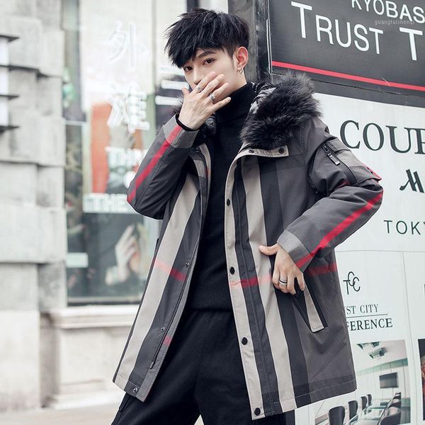 men's leather & faux sent to overcome male long fur 2021 winter bladder integrated heavy hair coat, Black
men's leather & faux sent to overcome male long fur 2021 winter bladder integrated heavy hair coat, Black