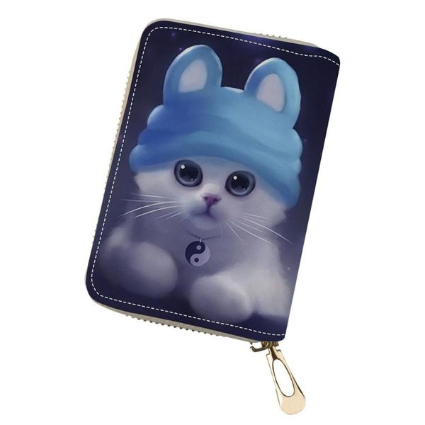 card holders haoyun women's pu leather business holder fantasy cats pattern money purse bags kawaii animal design girls cluth wallets, Brown;gray
card holders haoyun women's pu leather business holder fantasy cats pattern money purse bags kawaii animal design girls cluth wallets, Brown;gray