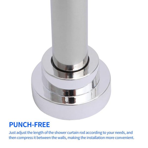shower curtains punch extendable clothes drying pole stainless steel curtain rod retractable spring tension for bathroom
shower curtains punch extendable clothes drying pole stainless steel curtain rod retractable spring tension for bathroom