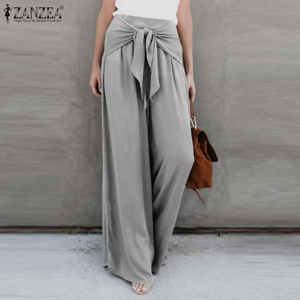 women's pants & capris women casual high elastic waist trouser fashion spring autumn maxi pant solid wide leg female loose bottom pan, Black;white
women's pants & capris women casual high elastic waist trouser fashion spring autumn maxi pant solid wide leg female loose bottom pan, Black;white