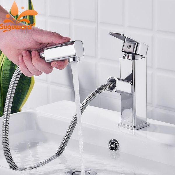 bathroom sink faucets suguword chrome basin faucet short and cold water ceramic valve deck mounted mixer taps pull out spout
bathroom sink faucets suguword chrome basin faucet short and cold water ceramic valve deck mounted mixer taps pull out spout