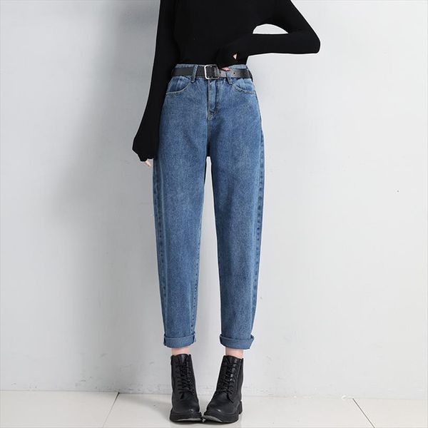 waisted teenagers women jean loose daddy pants carrot girls student harem, Blue
waisted teenagers women jean loose daddy pants carrot girls student harem, Blue