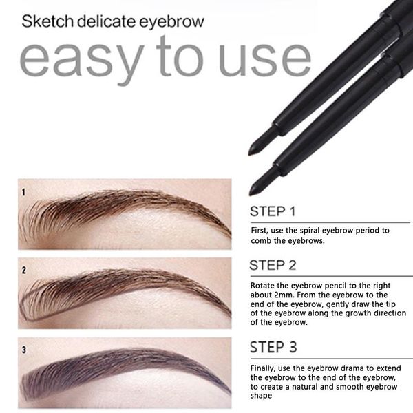 eye shadow auto rotating eyebrow pencil round tip design waterproof sweat proof not easy to decolorize for girls
eye shadow auto rotating eyebrow pencil round tip design waterproof sweat proof not easy to decolorize for girls