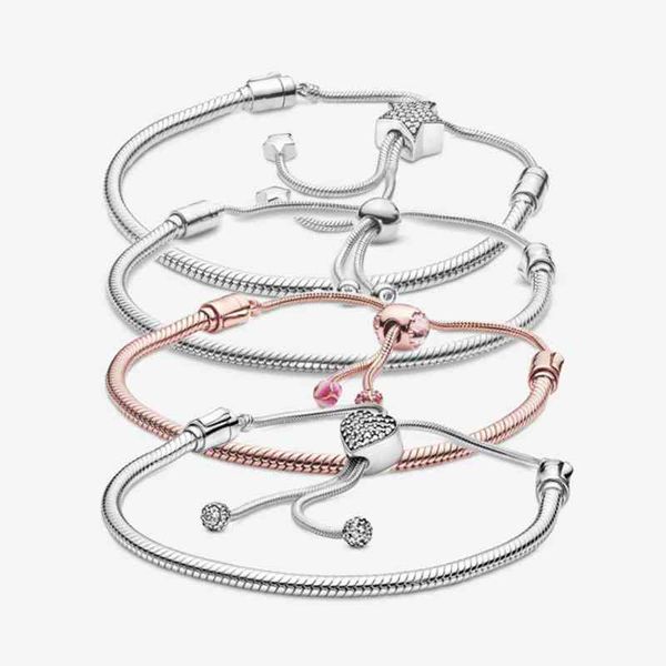 new adjustable star heart charms pan-style sterling silver 925 women snake bracelet female fit original beads jewelry making, Black
new adjustable star heart charms pan-style sterling silver 925 women snake bracelet female fit original beads jewelry making, Black
