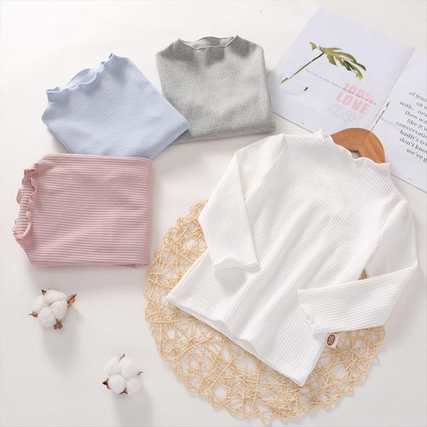 spring and autumn girls high collar bottoming shirt long sleeved childrens thermal underwear baby foreign candy color top, Blue
spring and autumn girls high collar bottoming shirt long sleeved childrens thermal underwear baby foreign candy color top, Blue