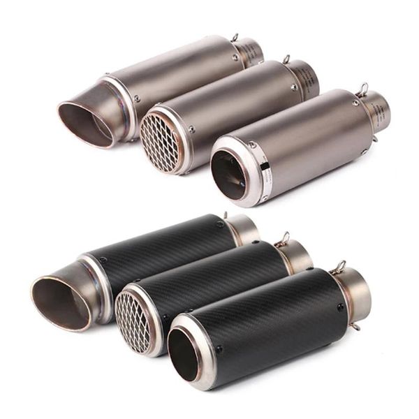 motorcycle exhaust system universal pipe with db killer carbon fiber cylinder styling is easy to install for most motorcyc
motorcycle exhaust system universal pipe with db killer carbon fiber cylinder styling is easy to install for most motorcyc