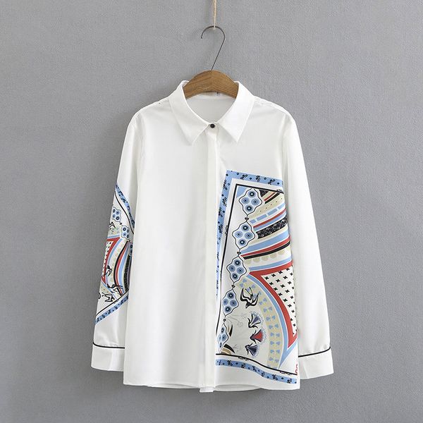 women's blouses & shirts harajuku spring print chiffon blouse mujer blusa casual loose white plus size streetwear e6xa
women's blouses & shirts harajuku spring print chiffon blouse mujer blusa casual loose white plus size streetwear e6xa