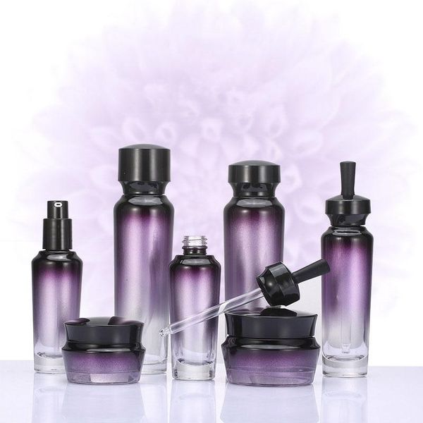 storage bottles & jars glass pump bottle 35ml-100ml dropper empty cosmetic containers lotion travel purple gradient ramp perfume
storage bottles & jars glass pump bottle 35ml-100ml dropper empty cosmetic containers lotion travel purple gradient ramp perfume