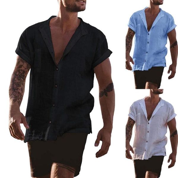 men's casual shirts short-sleeved t-shirt thin section 2021 summer brand korean lapel bottoming shirt top, White;black
men's casual shirts short-sleeved t-shirt thin section 2021 summer brand korean lapel bottoming shirt top, White;black