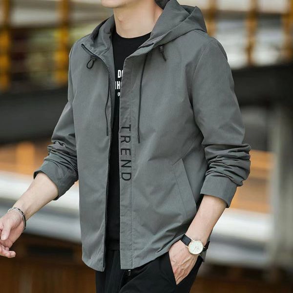 jacket men's 2021 spring wear korean fashion embroidery casual work hooded thin top, Black;brown
jacket men's 2021 spring wear korean fashion embroidery casual work hooded thin top, Black;brown