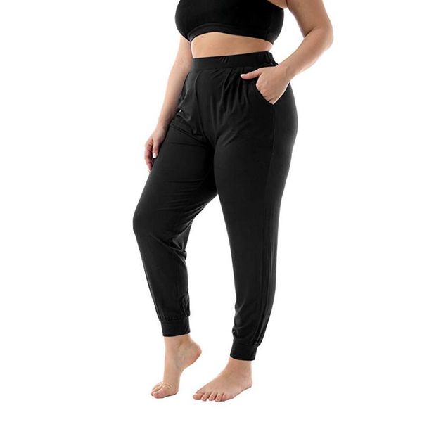 women's leggings solid color womens loose pockets pants plus size vintage wide leg trousers long stretch sweatpants 3, Black
women's leggings solid color womens loose pockets pants plus size vintage wide leg trousers long stretch sweatpants 3, Black
