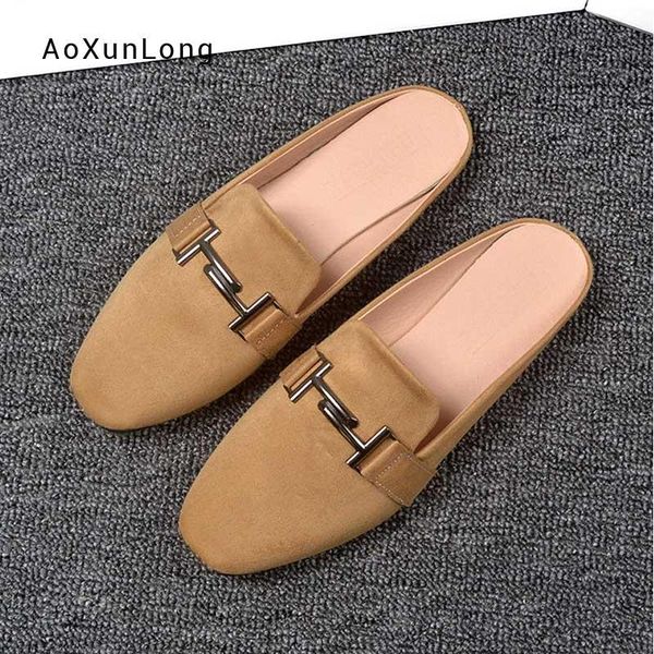 slippers flat women outdoor sandals summer fashion suede mule slides shoes ladies metal chain flock leisure slip-proof, Black
slippers flat women outdoor sandals summer fashion suede mule slides shoes ladies metal chain flock leisure slip-proof, Black