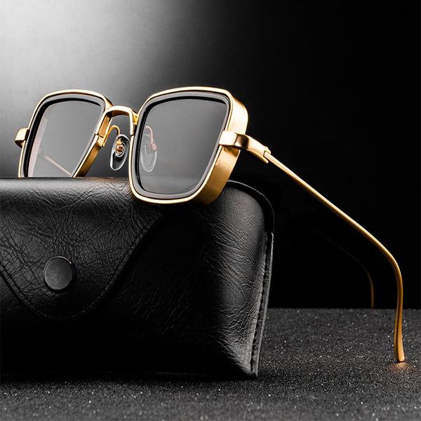 sunglasses fashion rectangular metal frame men and women retro steampunk glasses wholesale, White;black
sunglasses fashion rectangular metal frame men and women retro steampunk glasses wholesale, White;black