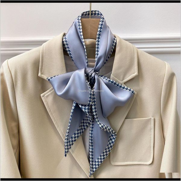wraps hats, scarves & gloves fashion aessories drop delivery 2021 2121 thousand bird lattice pure color silk womens thin narrow strip decora, Blue;gray
wraps hats, scarves & gloves fashion aessories drop delivery 2021 2121 thousand bird lattice pure color silk womens thin narrow strip decora, Blue;gray