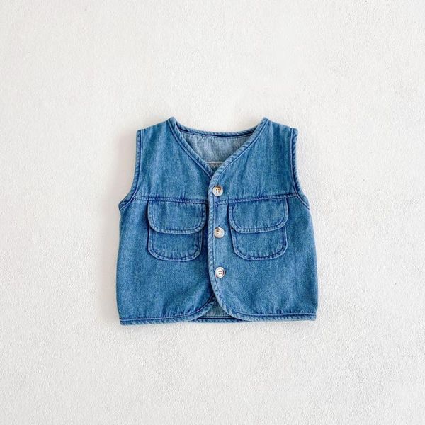 waistcoat wlg baby boy girl fall vest toddler clothes spring denim blue v-neck solid vests boys girls casual all match outerwear, Camo
waistcoat wlg baby boy girl fall vest toddler clothes spring denim blue v-neck solid vests boys girls casual all match outerwear, Camo