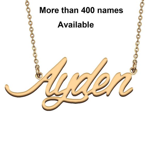 chains cursive initial letters name necklace for ayden birthday party christmas year graduation wedding valentine day gift, Silver
chains cursive initial letters name necklace for ayden birthday party christmas year graduation wedding valentine day gift, Silver