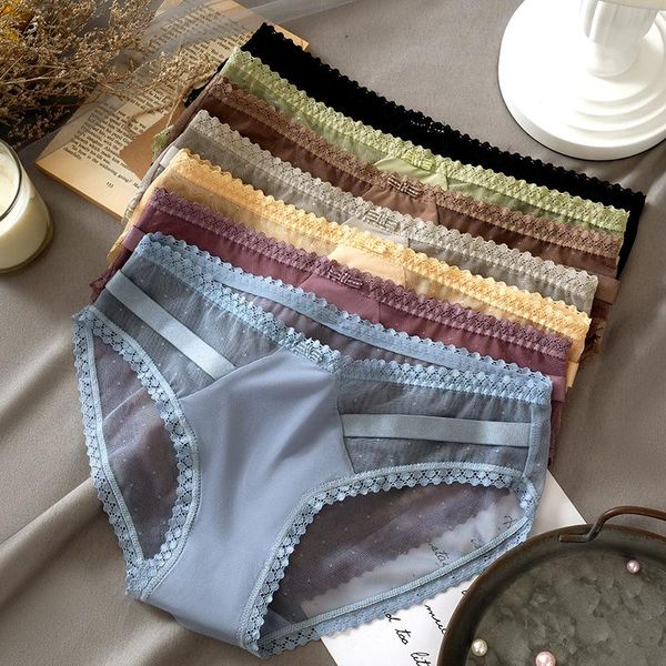 lace underwear women panties seamless for woman comfortable elastic one-piece briefs soft cotton lingeries women's, Black;pink
lace underwear women panties seamless for woman comfortable elastic one-piece briefs soft cotton lingeries women's, Black;pink