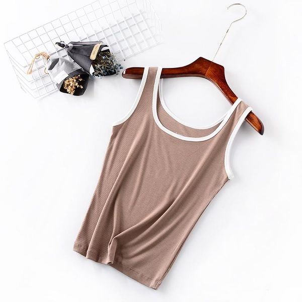 tank crop vest solid harajuku korean female off shoulder knitted casual soild color summer women women's tanks & camis, White
tank crop vest solid harajuku korean female off shoulder knitted casual soild color summer women women's tanks & camis, White