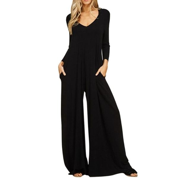 women's jumpsuits & rompers long sleeve plain pocket hooded wide leg playsuit pants ladies color ls*, Black;white
women's jumpsuits & rompers long sleeve plain pocket hooded wide leg playsuit pants ladies color ls*, Black;white