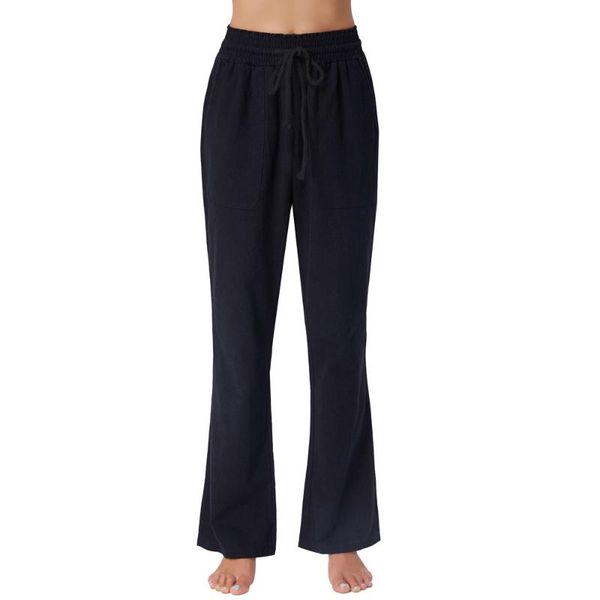 women's pants & capris womens jogging fitness bottoms drawstring long trouser solid high waist with pockets, Black;white
women's pants & capris womens jogging fitness bottoms drawstring long trouser solid high waist with pockets, Black;white