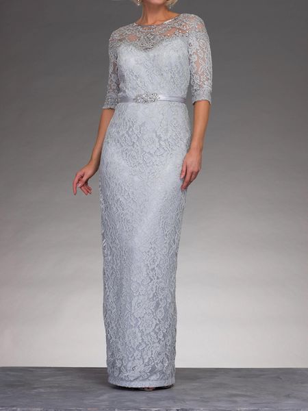 silver gray lace mother of the bride dress half sleeves zipper back mother's dresses with beads applique mermaid, Black;red
silver gray lace mother of the bride dress half sleeves zipper back mother's dresses with beads applique mermaid, Black;red