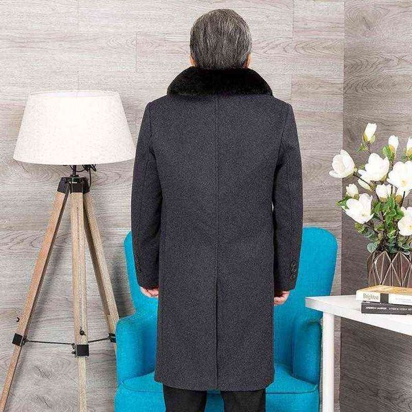 plush thickened middle-aged and elderly men's long grandpa winter old man's woolen father's coat, Black
plush thickened middle-aged and elderly men's long grandpa winter old man's woolen father's coat, Black
