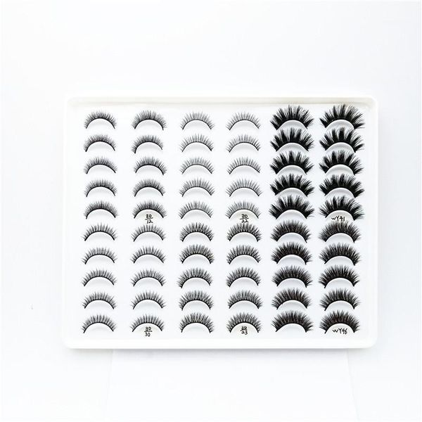 wholesale 30pairs 6d faux mink eyelashes natural false lashes soft eyelash extension makeup kit cilios1
wholesale 30pairs 6d faux mink eyelashes natural false lashes soft eyelash extension makeup kit cilios1