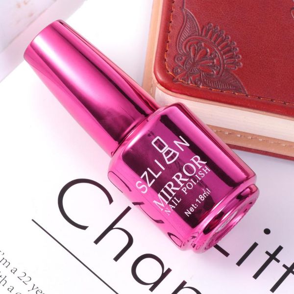 nail polish mirror metallic color varnish art accessory (5# dark reddish purple)
nail polish mirror metallic color varnish art accessory (5# dark reddish purple)