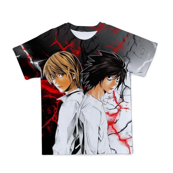 men's t-shirts 2021 summer death note 3d printing t-shirt and women's casual harajuku modern t shirt, White;black
men's t-shirts 2021 summer death note 3d printing t-shirt and women's casual harajuku modern t shirt, White;black