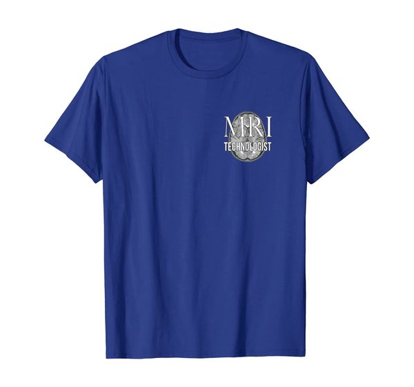 brain scan mri technologist shirt t-shirt, White;black