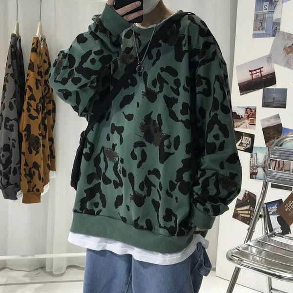 men's hoodies & sweatshirts 2021 winter leopard print hoodie streetwear hip hop oversize women men cotton hoody, Black
men's hoodies & sweatshirts 2021 winter leopard print hoodie streetwear hip hop oversize women men cotton hoody, Black